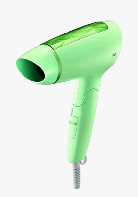 Kone Premium Ionic Silky Shine Hot And Cold Foldable NAF -1302 Hair Dryer(1800 W, Green)