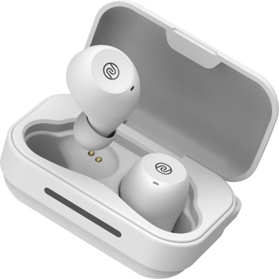 Noise Shots ERGO Truly Wireless Bluetooth Headset  (Pearl White, True Wireless)