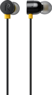 realme Buds Wired Headset(Black, Wired in the ear)