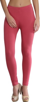 Morrio Ankle Length  Ethnic Wear Legging(Pink, Solid)