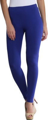 Morrio Ankle Length  Ethnic Wear Legging(Blue, Solid)