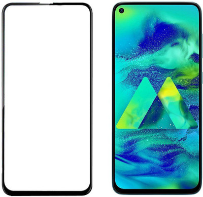 HOBBYTRONICS Edge To Edge Tempered Glass for Samusng Galaxy M40(Pack of 1)