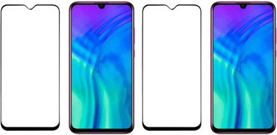 HOBBYTRONICS Edge To Edge Tempered Glass for Honor 20i(Pack of 2)