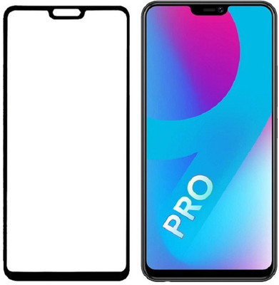 HOBBYTRONICS Edge To Edge Tempered Glass for Vivo V9 Pro(Pack of 1)
