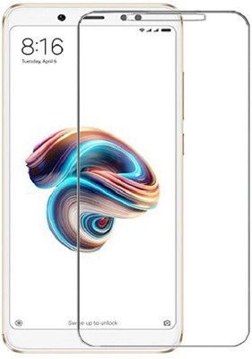 HOBBYTRONICS Tempered Glass Guard for Mi Redmi Note 5 Pro(Pack of 1)