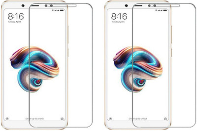 HOBBYTRONICS Tempered Glass Guard for Mi Redmi Note 5 Pro(Pack of 2)