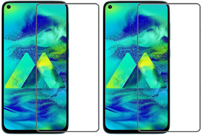HOBBYTRONICS Tempered Glass Guard for Samsung Galaxy M40, Samsung Galaxy A60(Pack of 2)