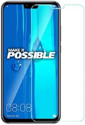 HOBBYTRONICS Tempered Glass Guard for Huawei Y9 2019(Pack of 1)