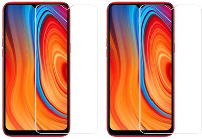 HOBBYTRONICS Tempered Glass Guard for Realme C3(Pack of 2)