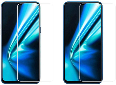 HOBBYTRONICS Tempered Glass Guard for Realme 5S(Pack of 2)