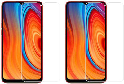 HOBBYTRONICS Tempered Glass Guard for Realme C3(Pack of 2)