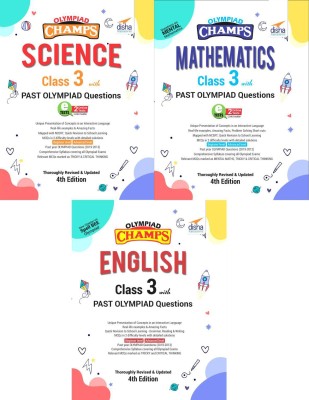 Olympiad Champs Science, Mathematics, English Class 3(English, Paperback, unknown)