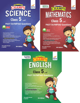 Olympiad Champs Science, Mathematics, English Class 5(English, Paperback, unknown)