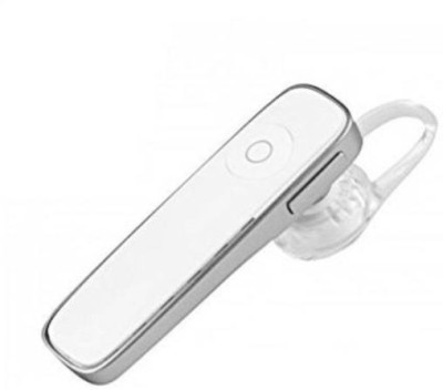 WeRock K1 Single Ear Wireless Earbuds Bluetooth Headset with mic W134 Bluetooth Headset(White, In the Ear)