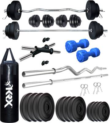 KRX 40 kg PVC 40 KG COMBO Home Gym Combo Price History