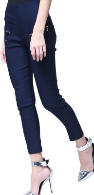 HRIKSHIKA FASHION Dark Blue Jegging(Solid)