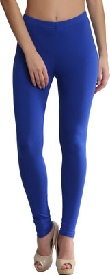 Morrio Ankle Length  Ethnic Wear Legging(Blue, Solid)