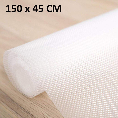 Dakshya Industries Rectangular Pack of 1 Table Placemat(White, PVC)