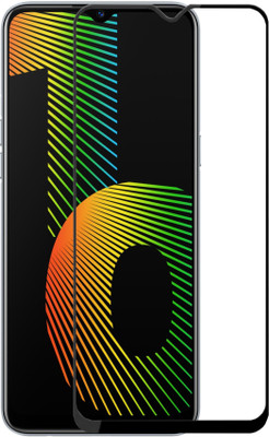 XRENGTH Edge To Edge Tempered Glass for Realme Narzo 10(Pack of 1)