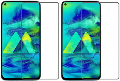 HOBBYTRONICS Tempered Glass Guard for Samsung Galaxy M40(Pack of 2)