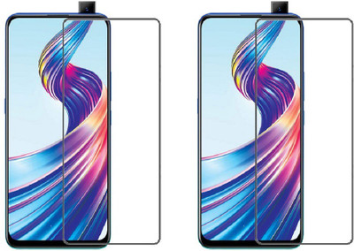 HOBBYTRONICS Tempered Glass Guard for Vivo V15(Pack of 2)