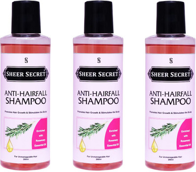 Sheer Secret Anti Hairfall Shampoo 600ml(600 ml)