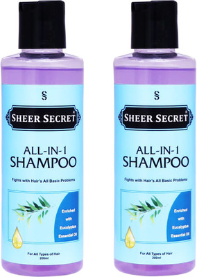 Sheer Secret All-In-One Shampoo 400ml(400 ml)