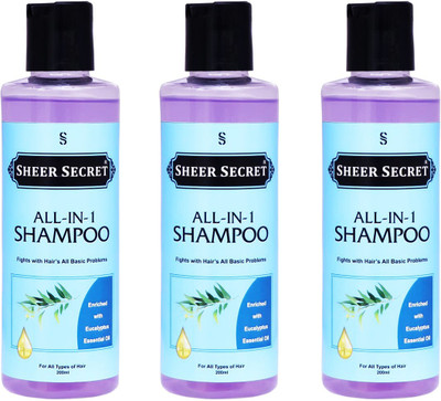 Sheer Secret All-In-One Shampoo 600ml(600 ml)