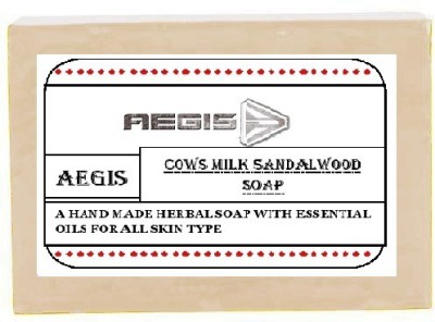Aegis COWS MILK SANDALWOOD SOAPPACK OF 4(4 x 100 g)