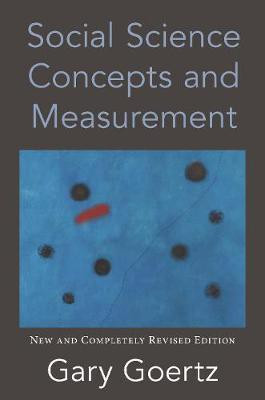Social Science Concepts and Measurement(English, Paperback, Goertz Gary)