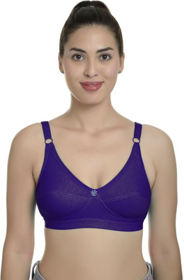 samvar Round C Women Minimizer Non Padded Bra(Dark Blue)