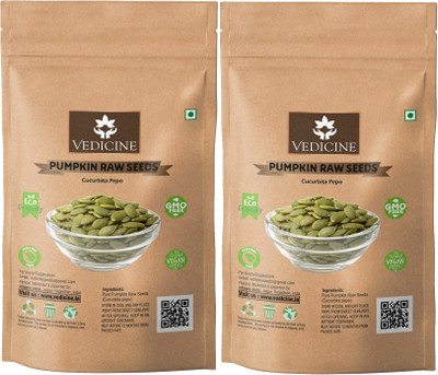 VEDICINE Raw Pumpkin Seeds High in Magnesium, Manganese, Iron, Zinc and Copper Pumpkin Seeds(1 kg, Pack of 2) VEDICINE Raw Pumpkin Seeds High in Magnesium, Manganese, Iron, Zinc and Copper Pumpkin Seeds(1 kg, Pack of 2)
