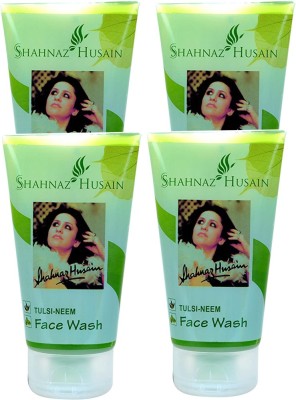 Shahnaz Husain Tulsi-Neem 50 Gm ( Set Of 4 ) Face Wash(50 g)
