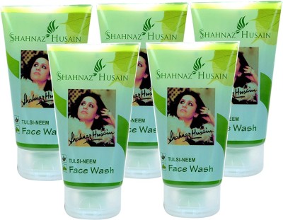 Shahnaz Husain Tulsi-Neem 50 Gm(Pack5 of 5) Face Wash(250 g)