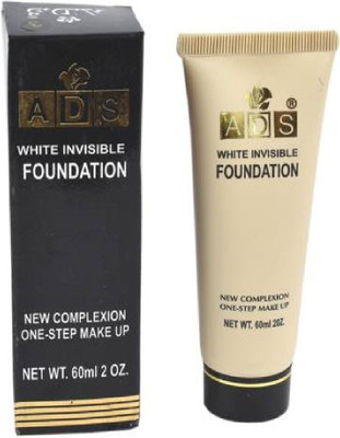 ads White foundation & concealer with SPF 15 ( instant whitening effect)  Foundation(Beige, 60 ml)
