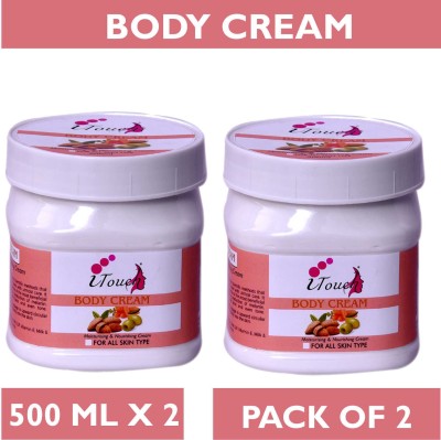 I TOUCH HERBAL BODY CREAM 500 ML X 2 (PACK OF 2)(1000 ml)