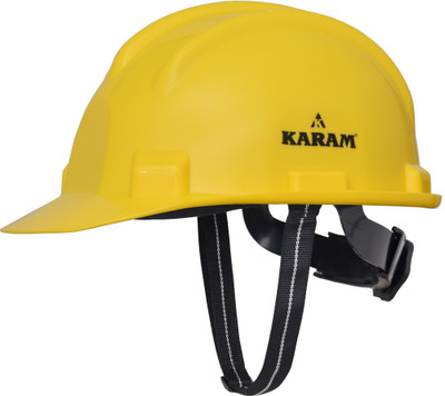 Karam PN-521 Shelmet Ratchet Type Karam pn 521 Construction Helmet(Size - Standard)