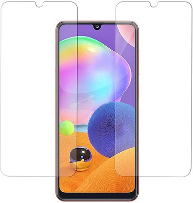 Bodoma Tempered Glass Guard for Samsung Galaxy A31(Pack of 2)
