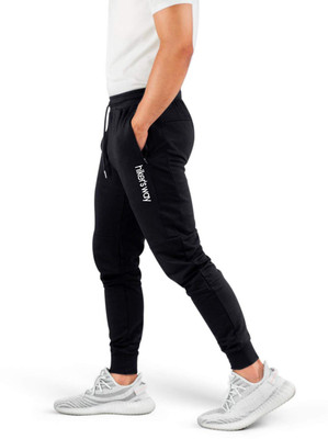 hiker's way Solid Men Black Track Pants
