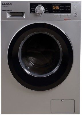 Lloyd 6 kg Fully Automatic Front Load with In-built Heater Silver(LWMF60SX1)