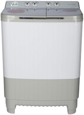 Lloyd 8 kg Semi Automatic Top Load White, Grey(LWMS80HT1)   Washing Machine  (Lloyd)