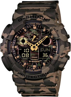 21% OFF on CASIO GA-100CM-5ADR G-Shock ( GA-100CM-5ADR ) Analog-Digital Watch - For Men