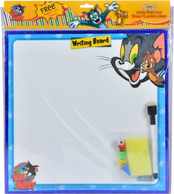 Tom & Jerry 2 in 1 Writing Board & Snakes & Ladders Educational Board Games Board Game