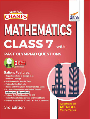 Olympiad Champs Mathematics Class 7 with Past Olympiad Questions 3rd Edition(English, Paperback, Disha Experts)