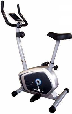 WELCARE WC8777 Upright Bike with LCD Display Adjustable seat