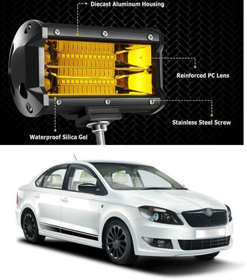 PECUNIA LED Fog Lamp Unit for Skoda Rapid