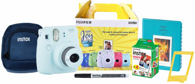 Fujifilm Instax Mini 9�Joy Box Instant Camera(Blue)