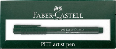 FABER-CASTELL Pitt Artist Pen Color Bright � Pack(Set of 10, Leaf Green)