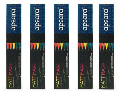 APSARA Absolute matt magic pencils (Pack of 5) 50 pencils Pencil(Set of 5, Black)