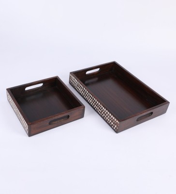The Urban Store TUS-TR-38BR Tray(Pack of 2)